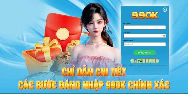 Để đăng nhập 99OK cần có tài khoản cá nhân