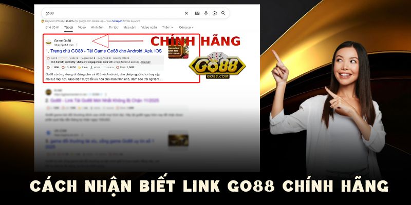 Mẹo kiểm tra link GO88 có thuộc hệ thống chính thức